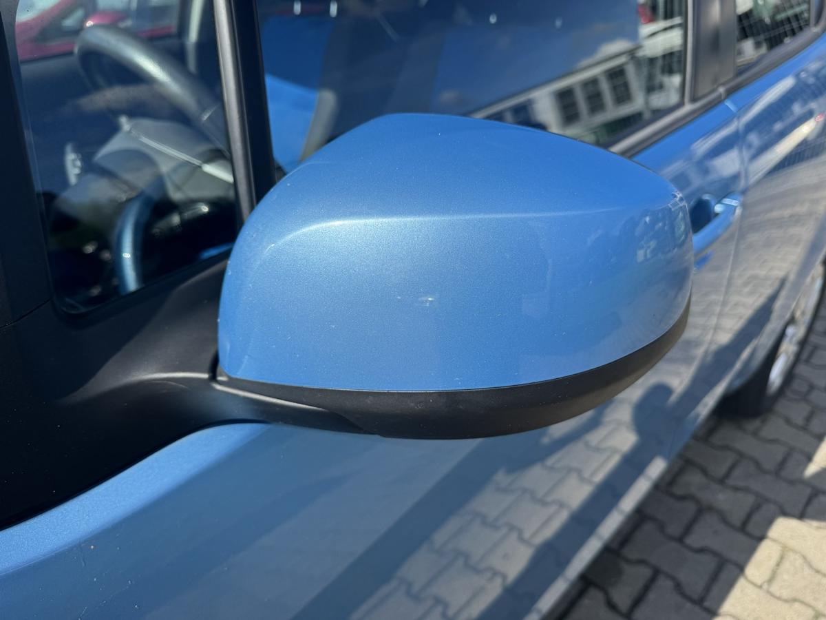 Opel Agila B original Au&szlig;enspiegel links GBW Marokkoblau met Bj.2008